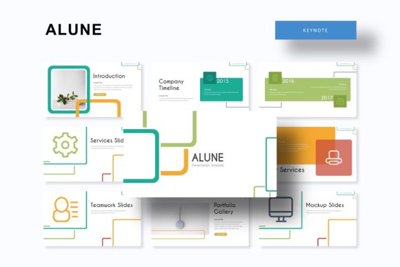 Alune Keynote Template: Modern Slides for Impactful Presentations