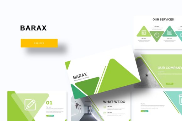 Barax Google Slide Template: A Versatile Design Asset