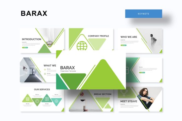 Barax Keynote Template: Elevate Your Presentations with 150+ Slides