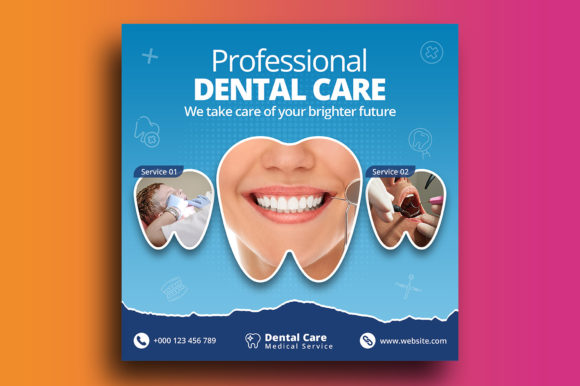 Dental Care Social Media Post: A Professional Template for Modern Practices