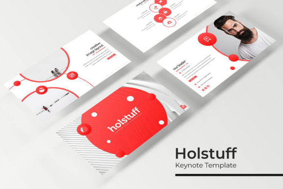 Holstuff Keynote Template: Dynamic & Colorful Presentations