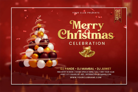 Modern Christmas Celebration Template