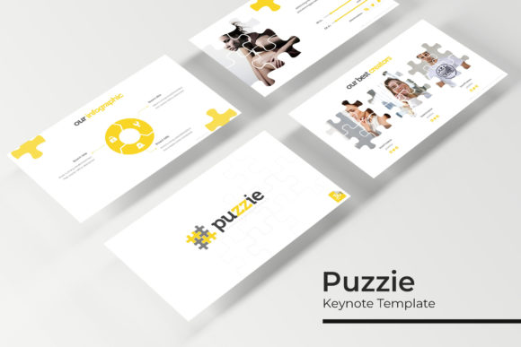 Puzzie Power Point Template: Dynamic Presentation Design