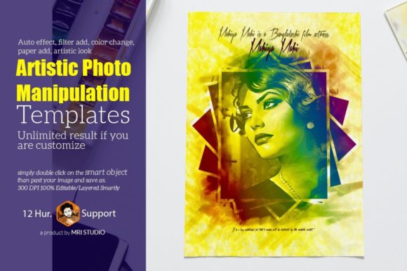 Transform Your Photos with Artistic Photo Manipulation Templates