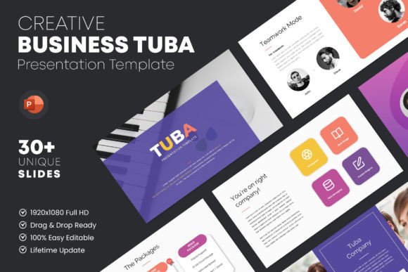 Tuba: Your Modern PowerPoint Template for Stunning Slides